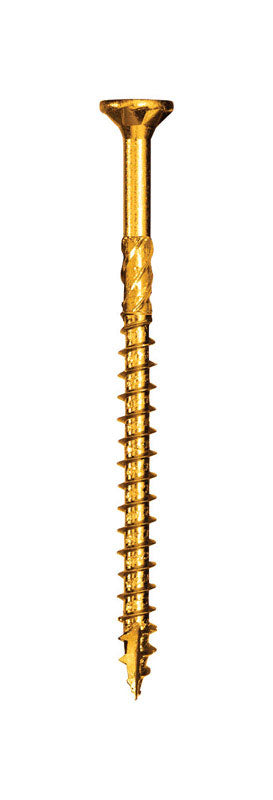GRK FASTENERS - GRK Fasteners R4 No. 8 X 2 in. L Star Coated Multi-Purpose Screws 100 pk