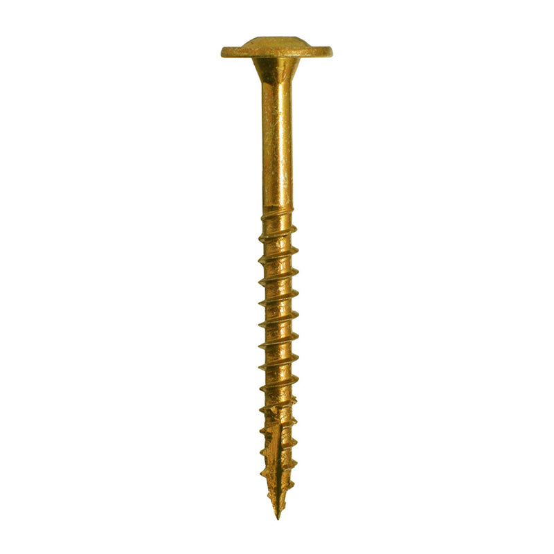 GRK FASTENERS - GRK Fasteners No. 8 X 1-1/2 in. L Star Coated Cabinet Screws 3000 pk