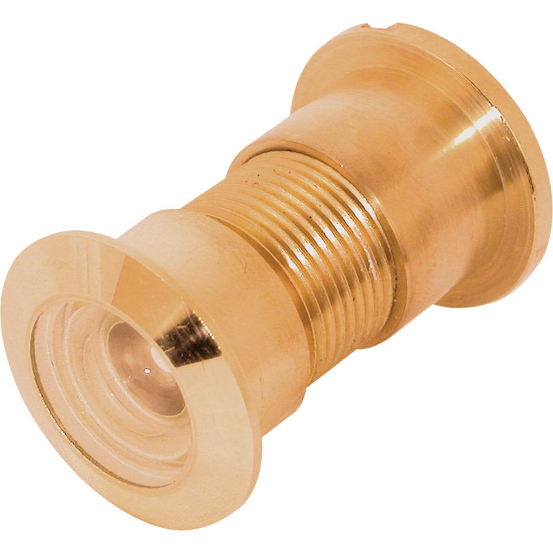 PRIME-LINE - Prime-Line 0.93 in. D 130 deg Polished Brass Brass Door Viewer