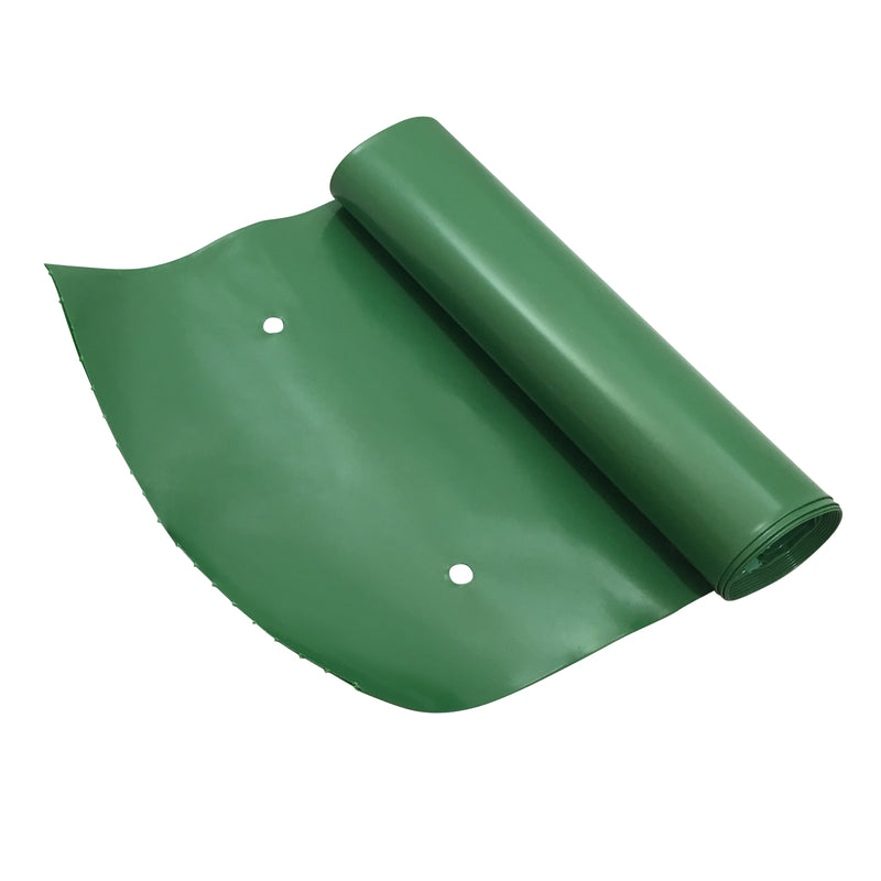 FROST KING - Frost King Drain Away 0.1 in. H X 7.25 in. W X 12 ft. L Green Vinyl Downspout Extension - Case of 12
