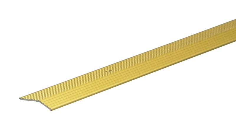 FROST KING - Frost King 0.63 in. W X 72 in. L Polished Gold Aluminum Carpet Joiner - Case of 6