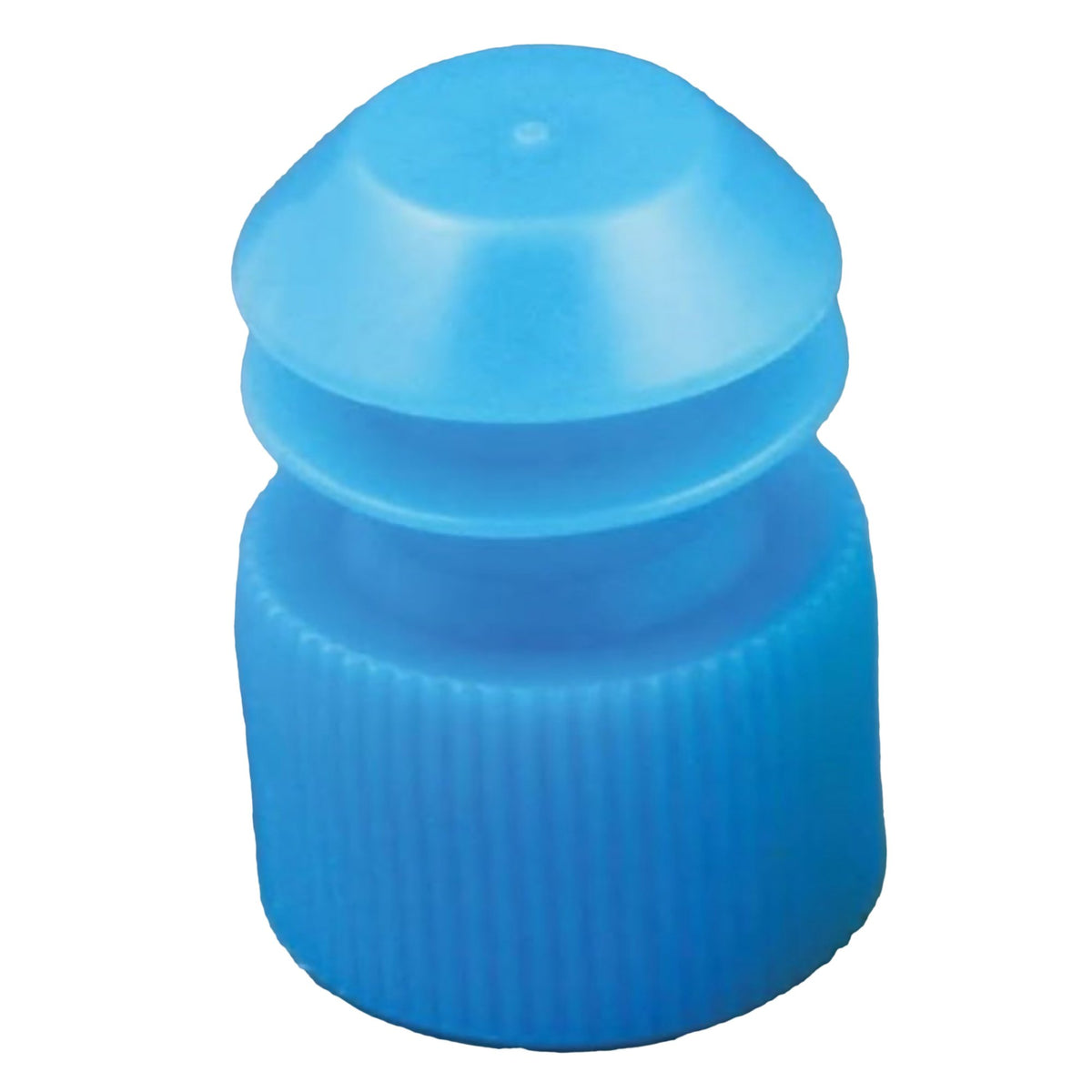 McKesson Brand - McKesson Tube Closure Polyethylene Flanged Plug Cap Blue 16 mm For Use with 16 mm Blood Drawing Tubes, Glass Test Tubes, Plastic Culture Tubes NonSterile [1000/BG]