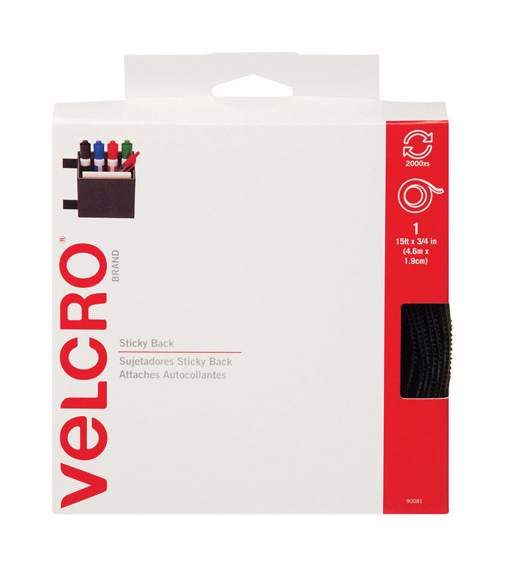 VELCRO(R) BRAND - VELCRO(R) Brand Nylon Sticky Back 180 in. L 1 pk