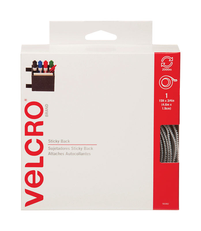 VELCRO(R) BRAND - VELCRO(R) Brand Fastener Sticky 180 in. L 1 pk