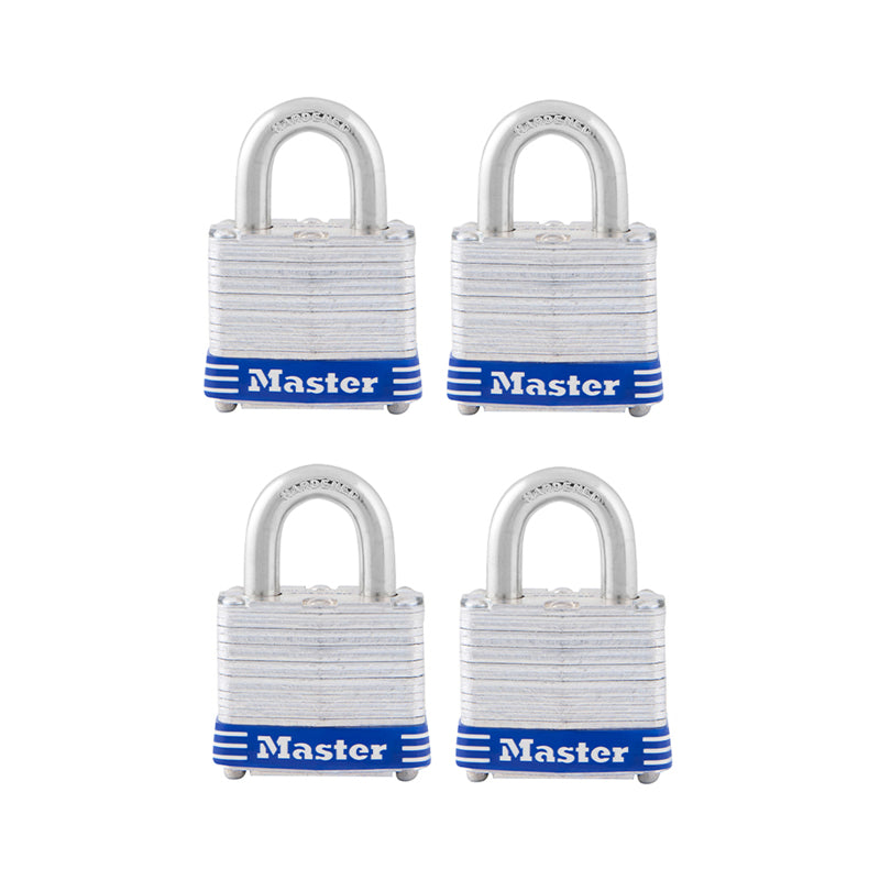 MASTERLOCK - Master Lock 1-5/16 in. H X 1-5/8 in. W X 1-1/2 in. L Steel Double Locking Padlock Keyed Alike [3008D]
