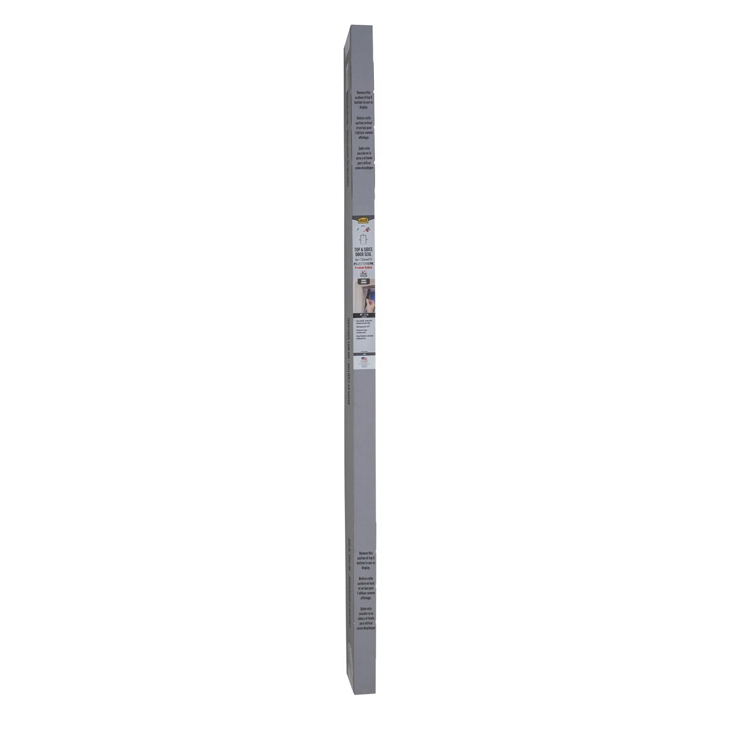 M-D Building Products PLATINUM Brown Rubber Kerf Molding For Doors 81 in. L X 0.63 in. - Case of 20