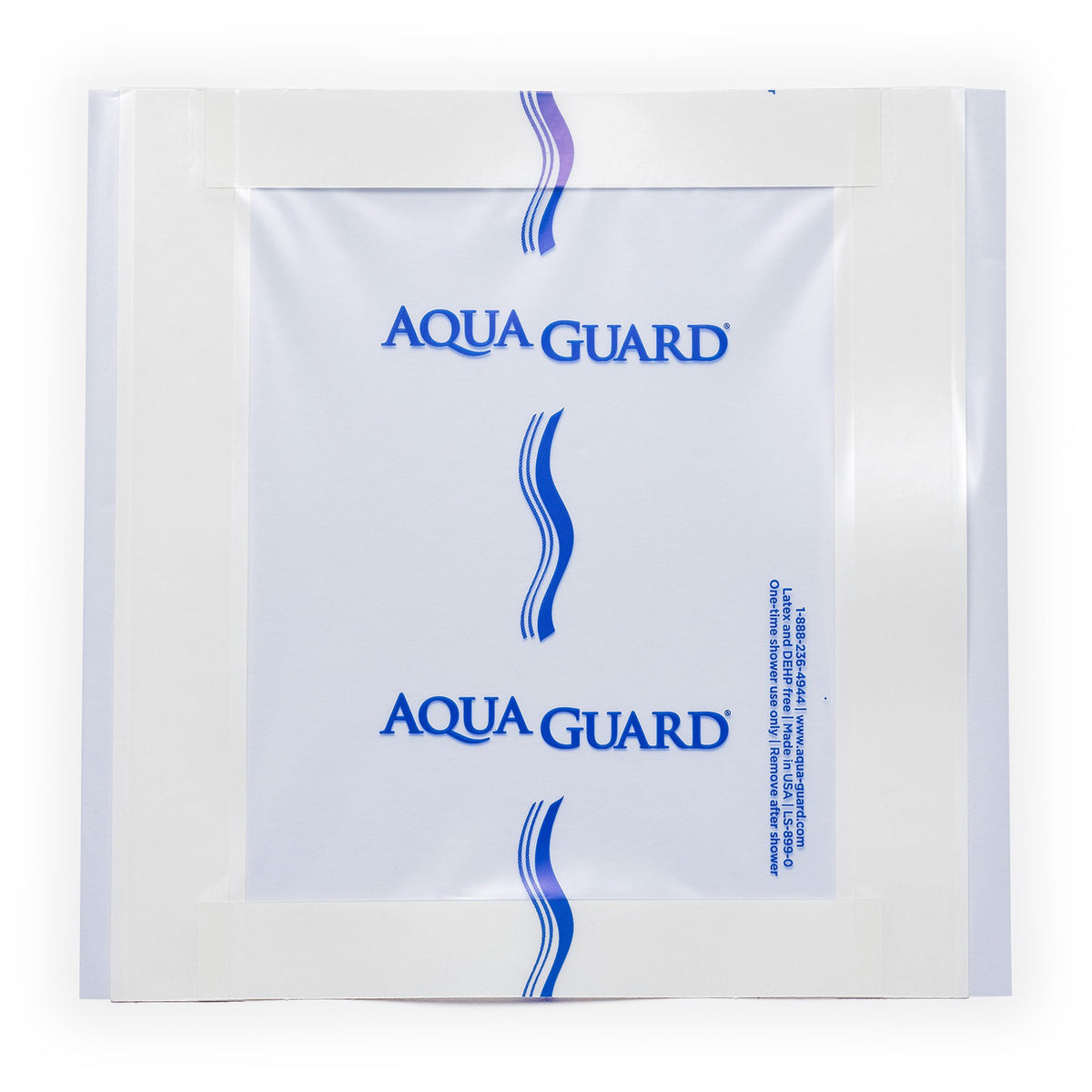 Tidi Products - IV Site Barrier Protector AquaGuard® Shower Sheet 7 X 7 Inch [5/PK]
