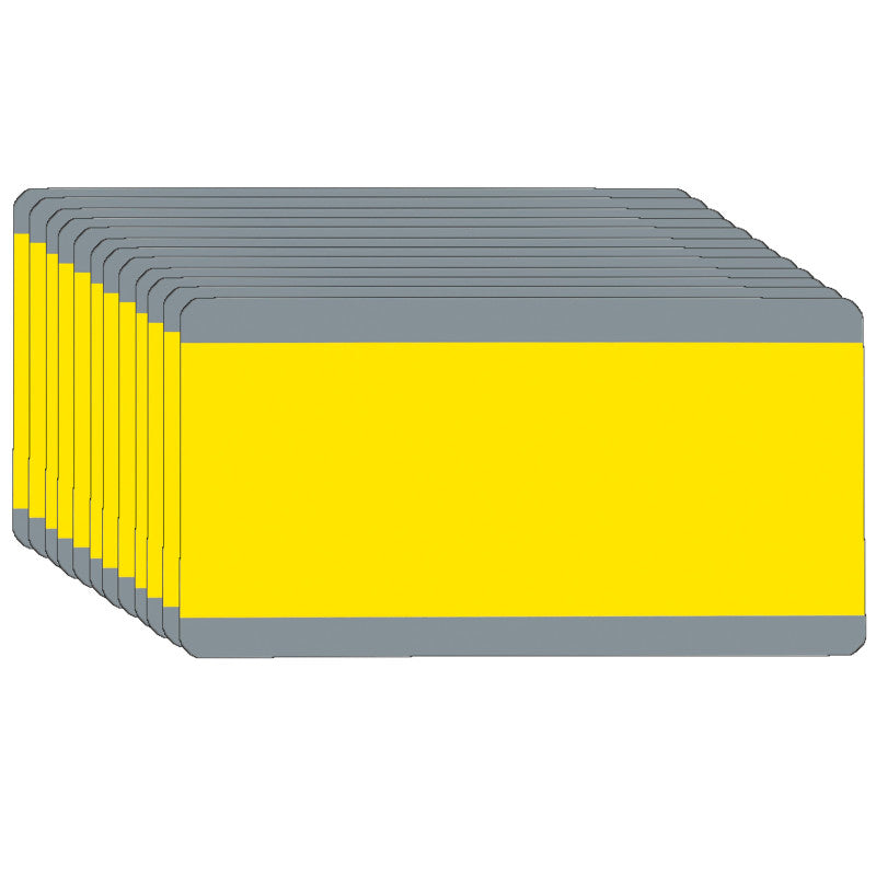 ASHLEY PRODUCTIONS - Big Reading Guide, 3-3/4" x 7-1/4", Yellow, Pack of 12