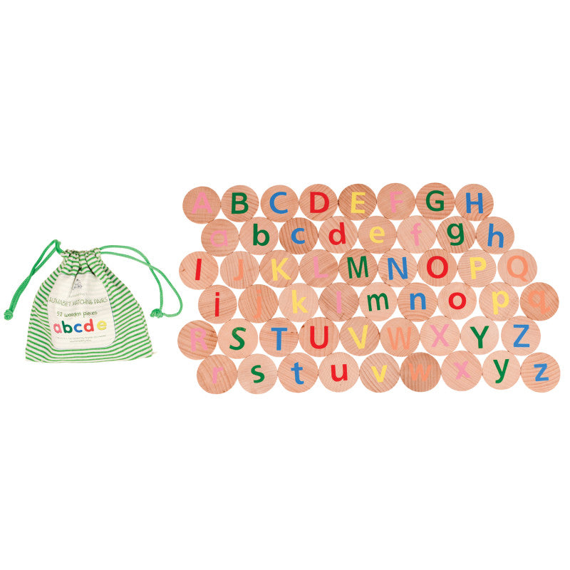 THE FRECKLED FROG - Matching Pairs - Alphabet - Set of 52