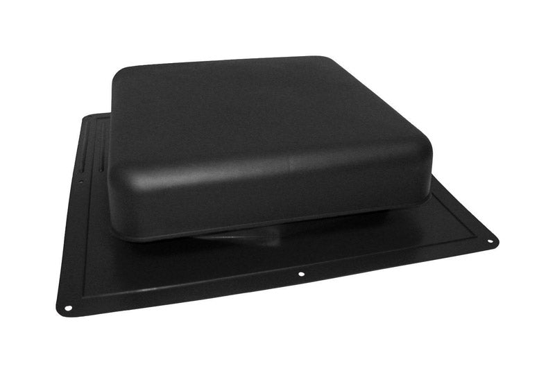 MASTER FLOW - Master Flow 4 in. H X 18 in. W X 18.5 in. L Black Resin Roof Vent