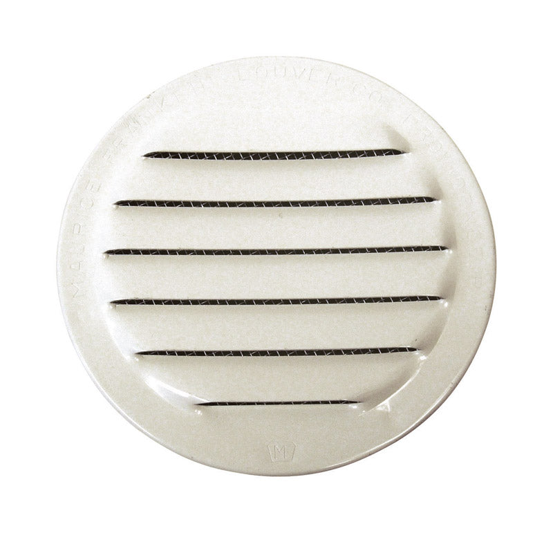 MAURICE FRANKLIN LOUVER - Maurice Franklin Louver 2.5 in. W X 2.5 in. L Gloss White Aluminum Mini Louver