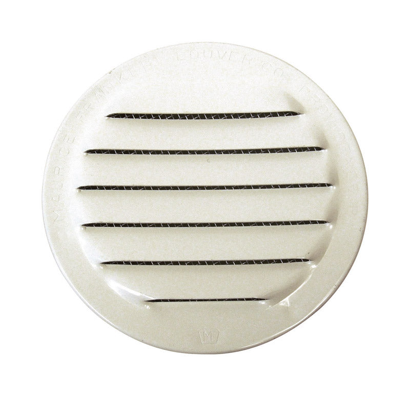 MAURICE FRANKLIN LOUVER - Maurice Franklin Louver 1.5 in. W X 1.5 in. L Gloss White Aluminum Mini Louver