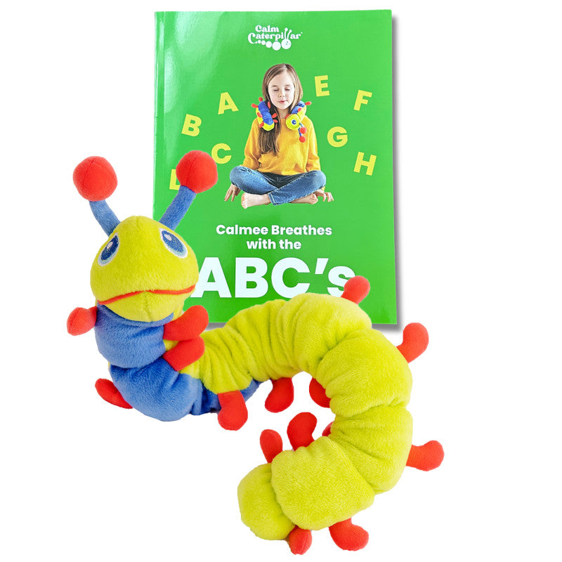 THE CALM CATERPILLAR - Calmee the Caterpillar & Calmee Breathes with the ABCs Book