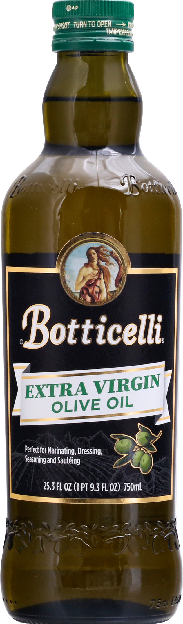 Botticelli Extra Virgin Olive Oil 25.3 oz - Case of 6