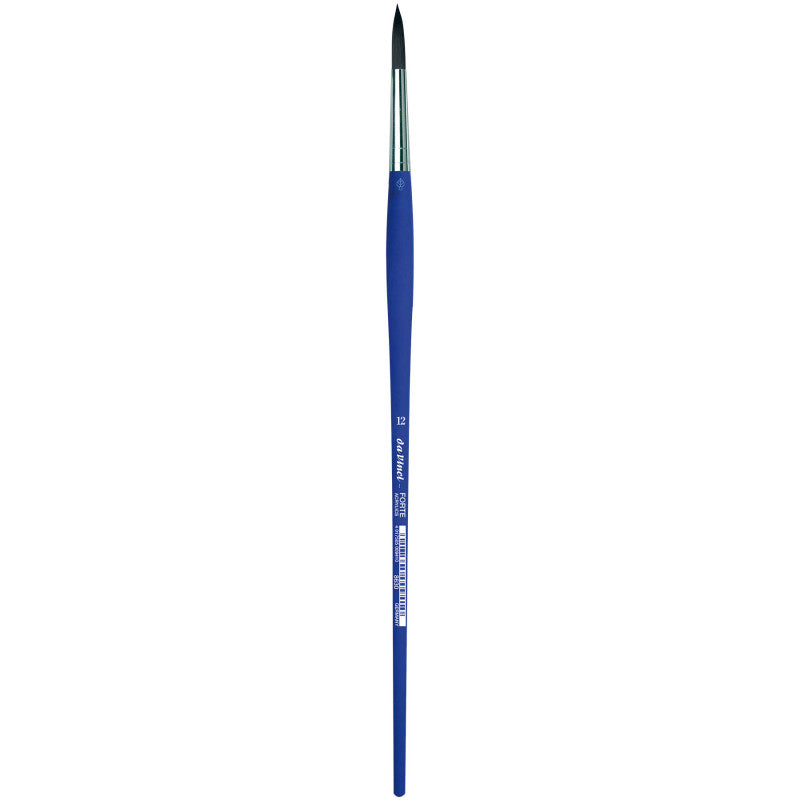 FORTE-Acrylics Student Brush, Synthetic, Acrylic & Oil, Round, Series 8630, Size 12