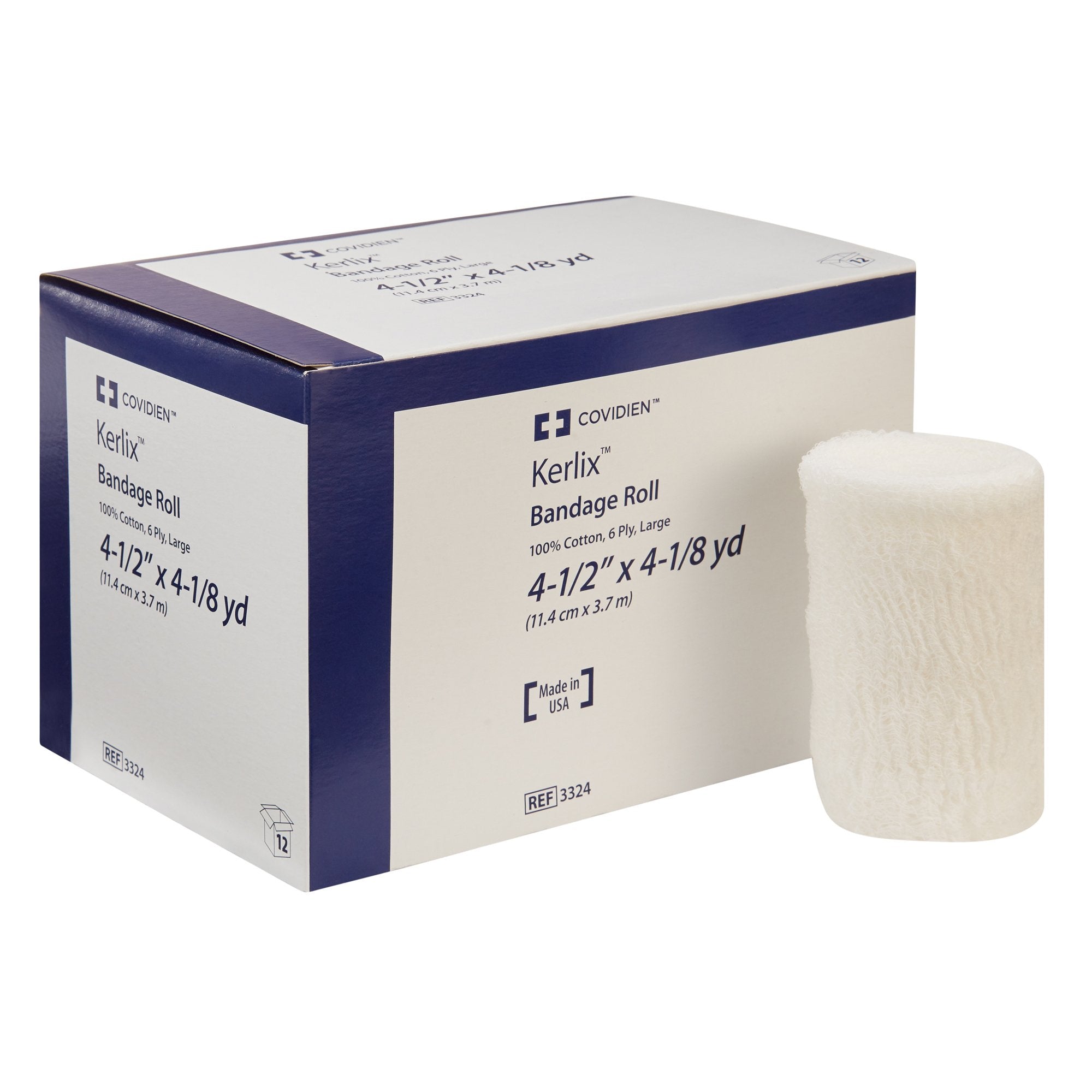 Cardinal - Fluff Bandage Roll Kerlix™ 4-1/2 Inch X 4-1/10 Yard 6-Ply NonSterile 12 per Pack [1/EA]