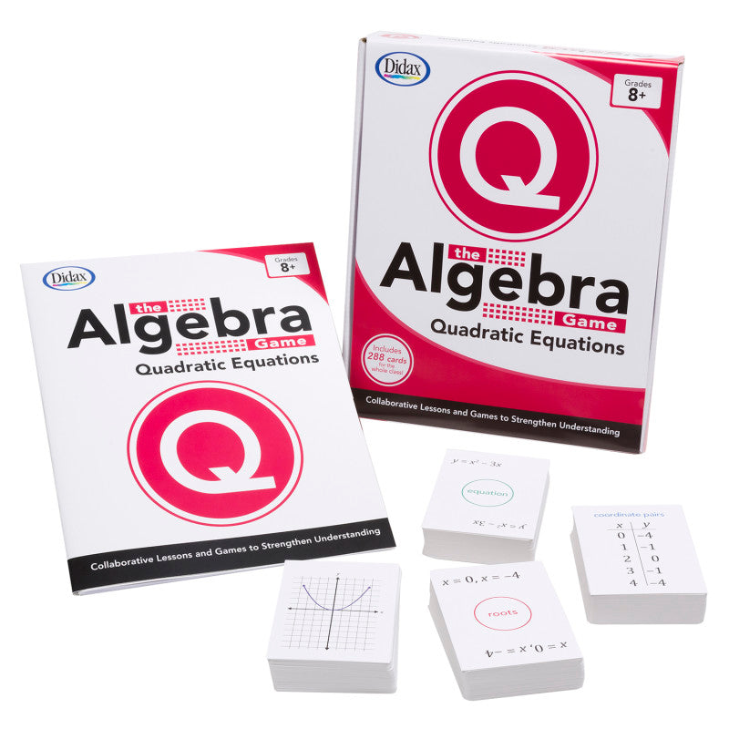 DIDAX - The Algebra Game: Quadratic Equations Basic