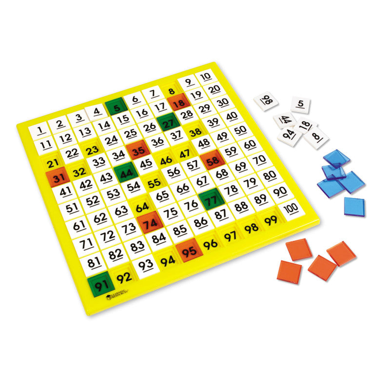 LEARNING RESOURCES - Hundreds Number Board Set