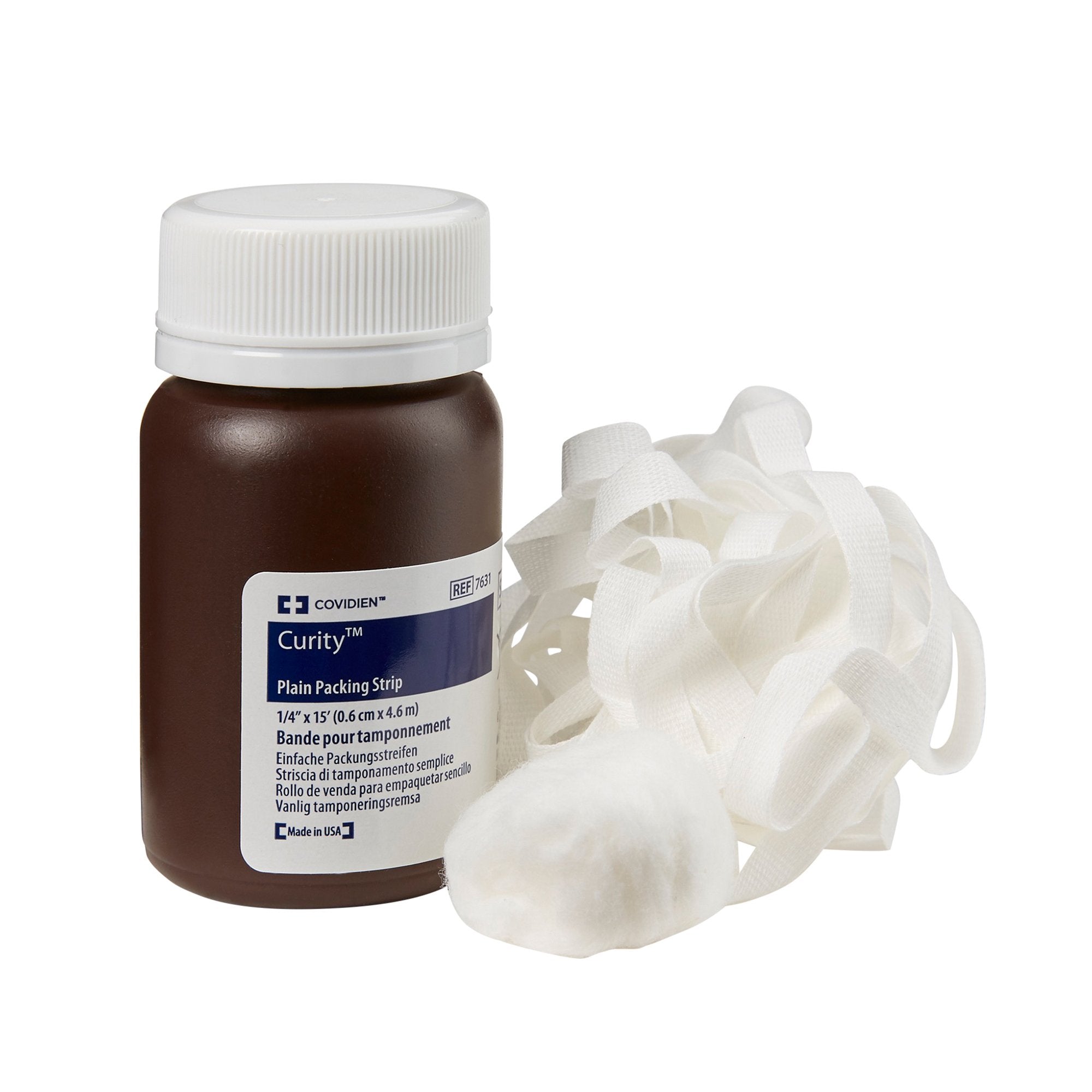 Cardinal - Wound Packing Strip Curity™ Non-impregnated 1/4 Inch X 5 Yard Sterile [1/EA]