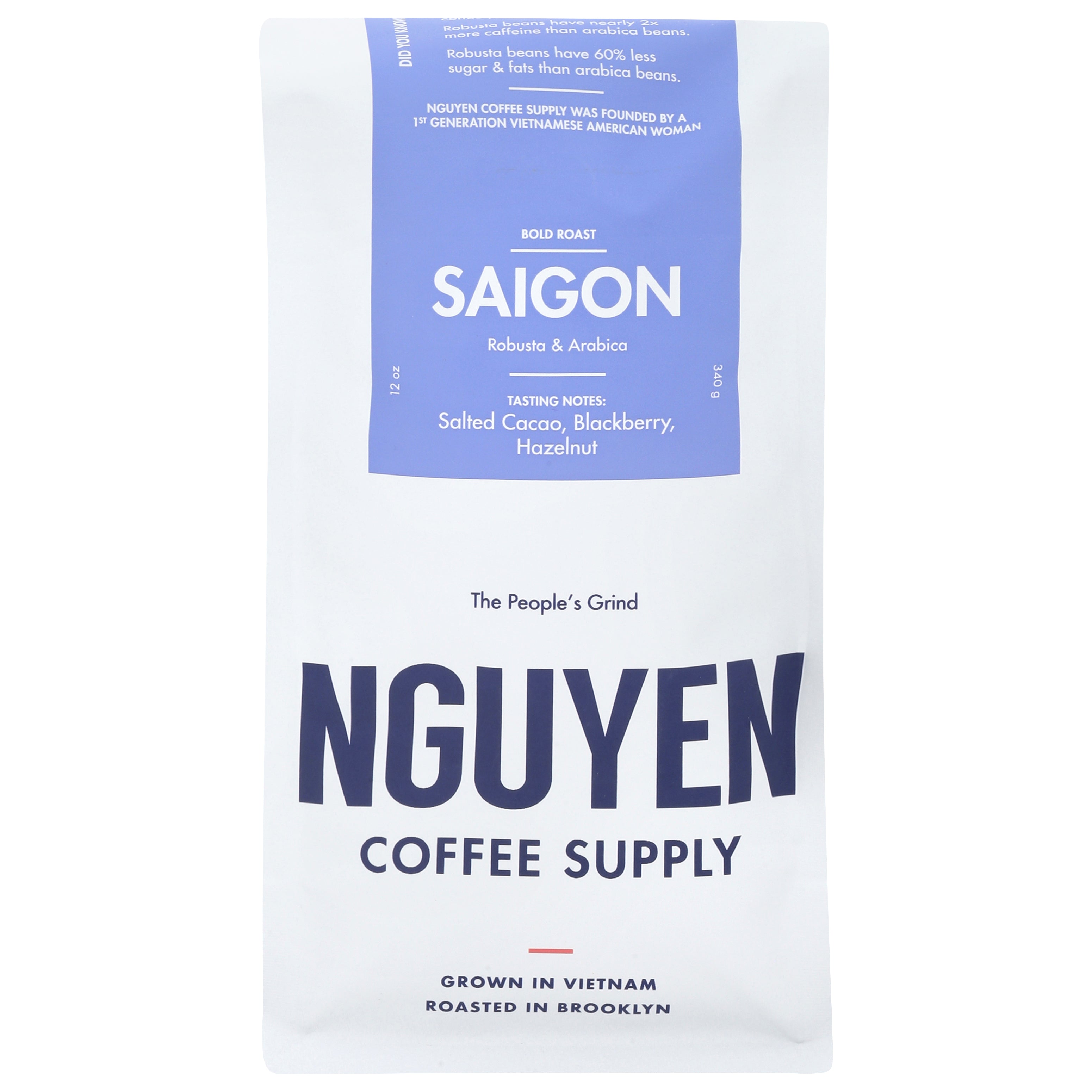 Nguyen Coffee Supply Bold Roast Saigon Coffee 12 oz - Case of 6