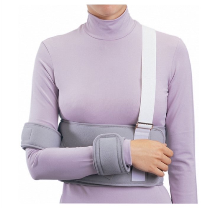 DJO - Shoulder / Arm Immobilizer PROCARE® One Size Fits Most Fiber Laminate Contact Closure Left or Right Arm [1/EA]