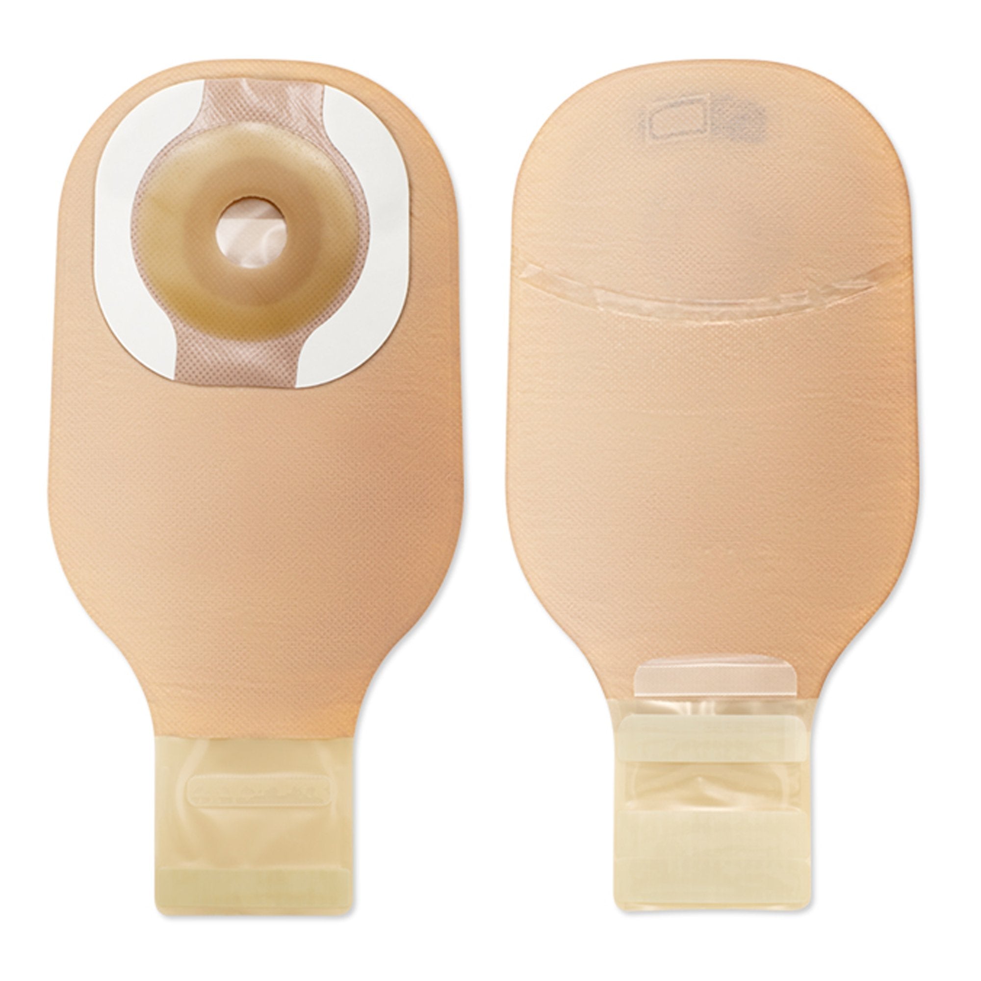 Hollister - Ostomy Pouch Premier™ One-Piece System 12 Inch Length Flat, Pre-Cut 1-3/8 Inch Stoma Drainable [10/BX]