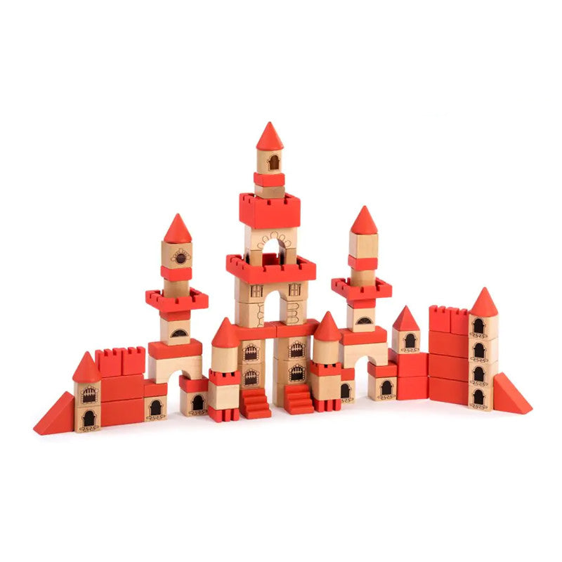 MINILAND - Wooden Stacking Castle