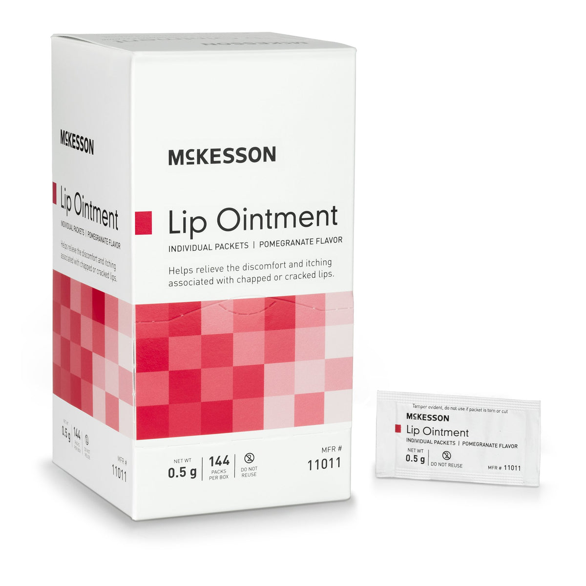 McKesson Brand - Lip Balm McKesson 0.5 gm Individual Packet [144/BX]
