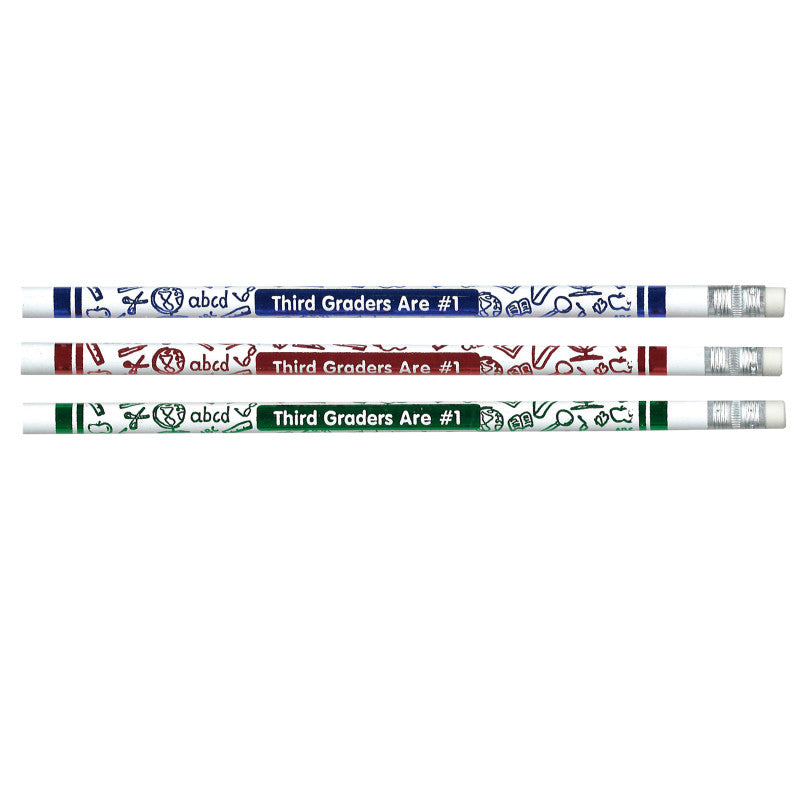 MOON PRODUCTS - 3rd Graders are #1 Pencil, Pack of 144