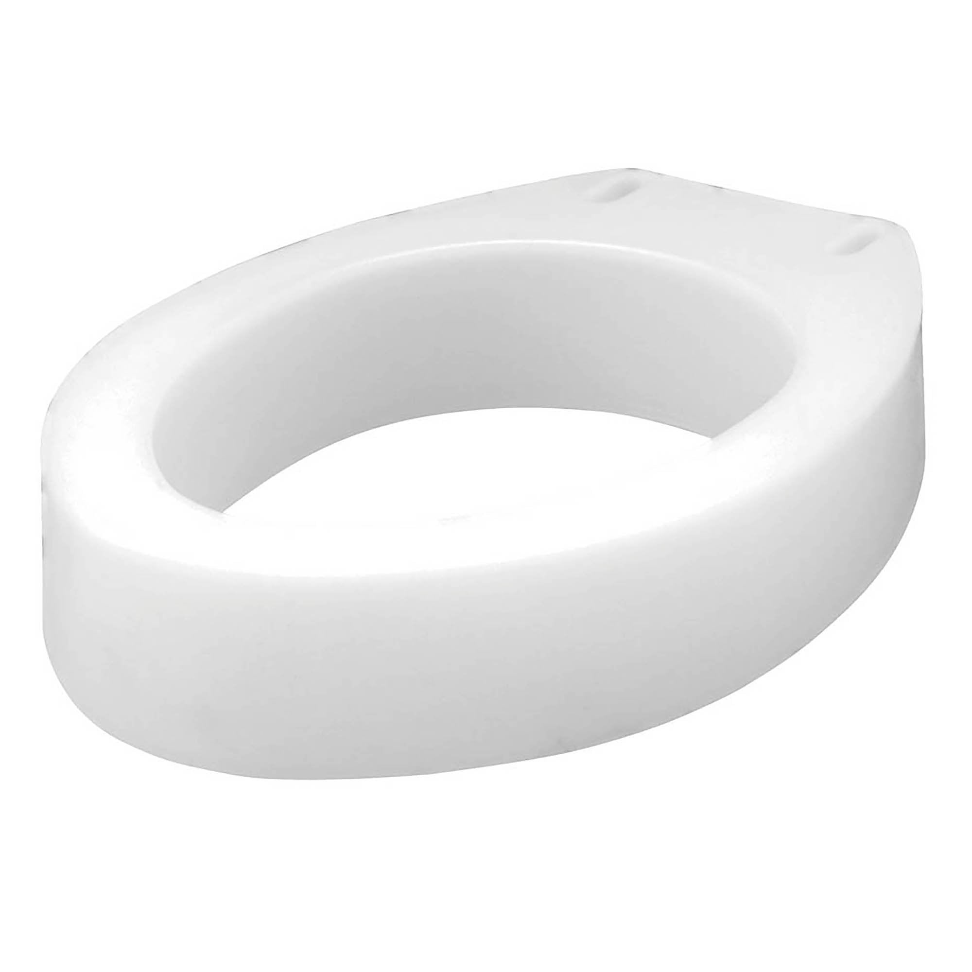 Apex-Carex Healthcare - Elongated Raised Toilet Seat Carex® 3-1/2 Inch Height White 300 lbs. Weight Capacity [1/EA] (443718_EA)