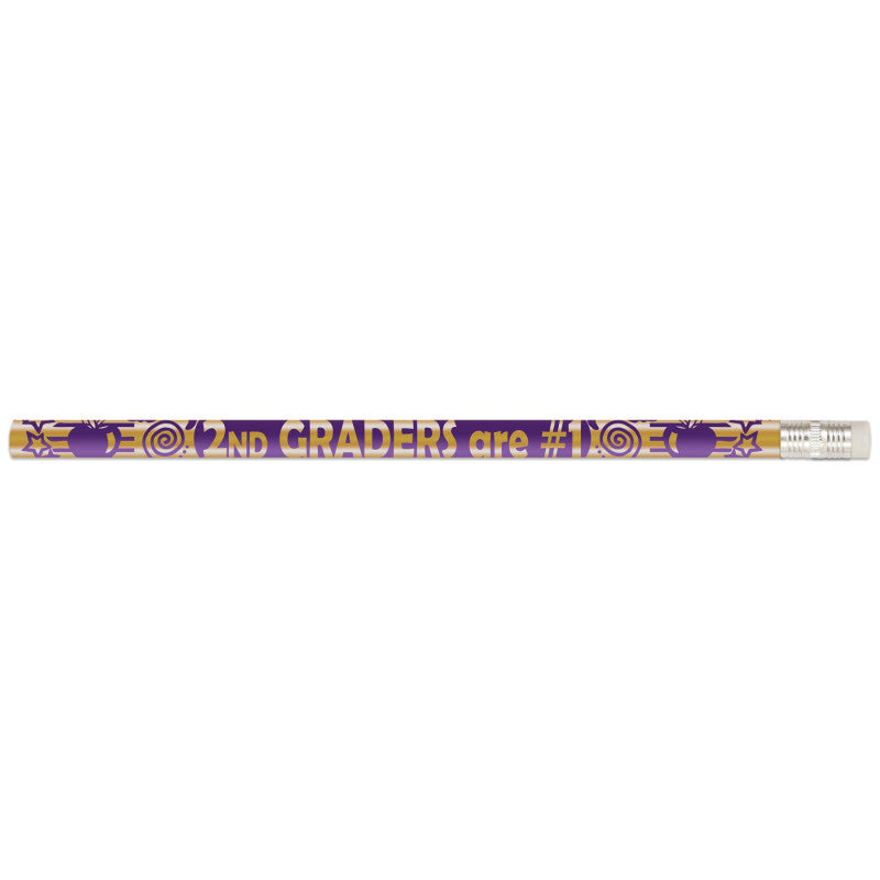 MUSGRAVE PENCIL COMPANY - 2nd Graders Are #1 Pencils, 12 Per Pack, 12 Packs