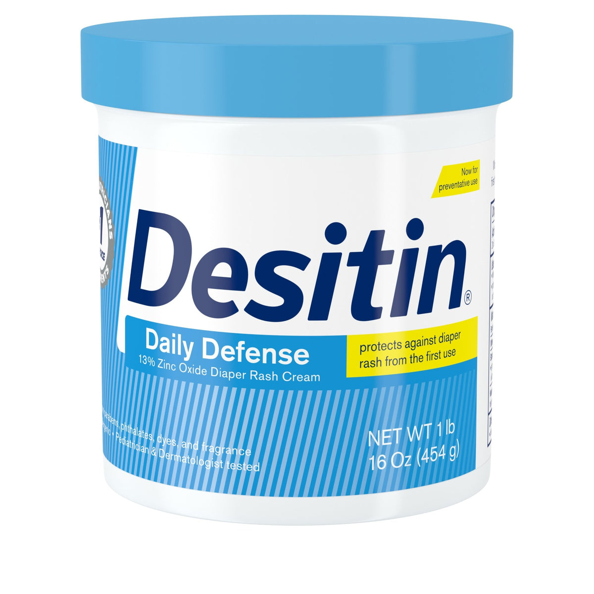 Johnson & Johnson Consumer - Diaper Rash Treatment Desitin® Rapid Relief 16 oz. Jar Unscented Ointment [12/CS]