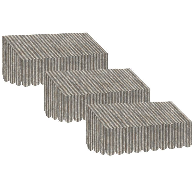 TEACHER CREATED RESOURCES - Home Sweet Classroom Corrugated Metal Design Awning, Pack of 3