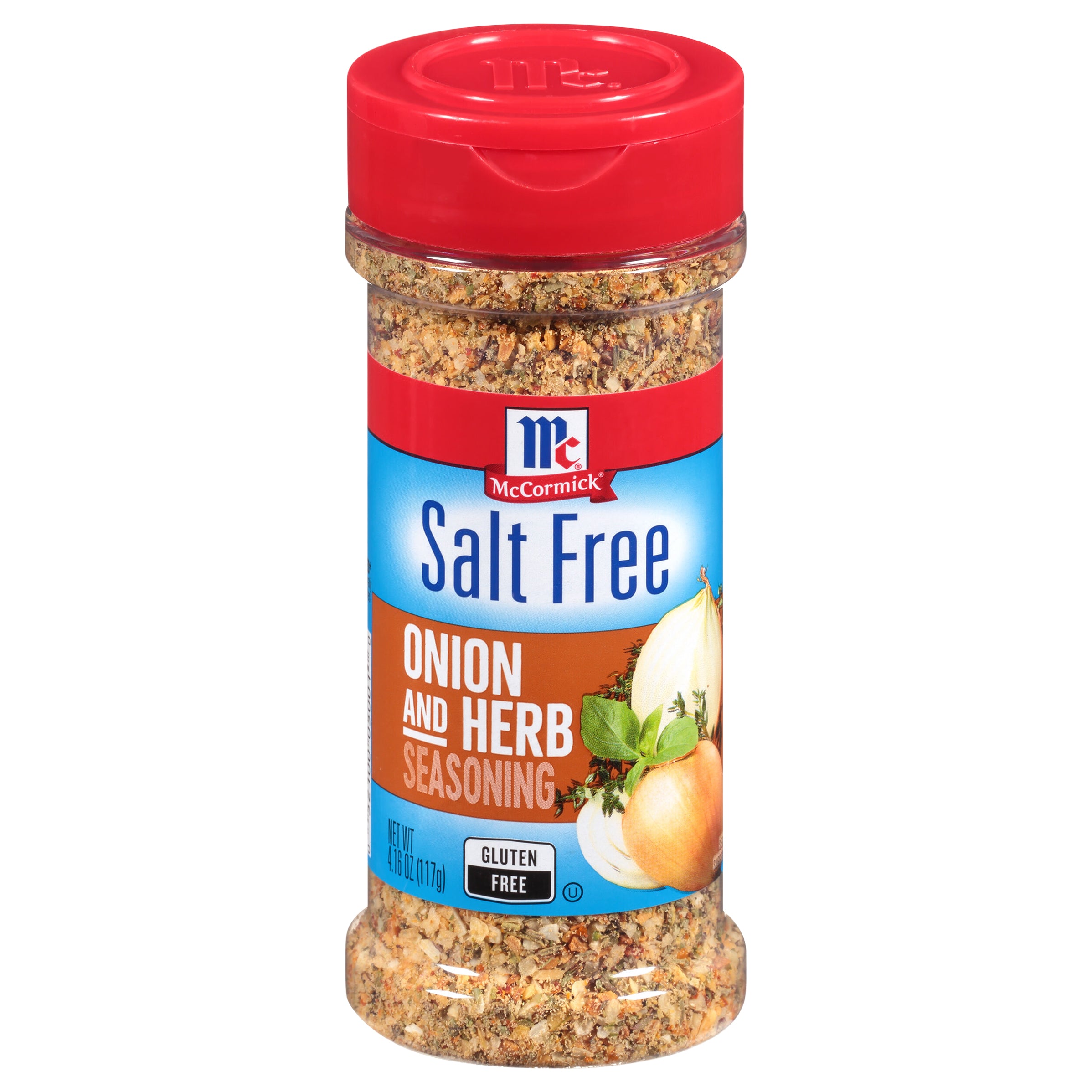 McCormick Salt Free Onion and Herb Seasoning, 4.16 oz - Case of 6