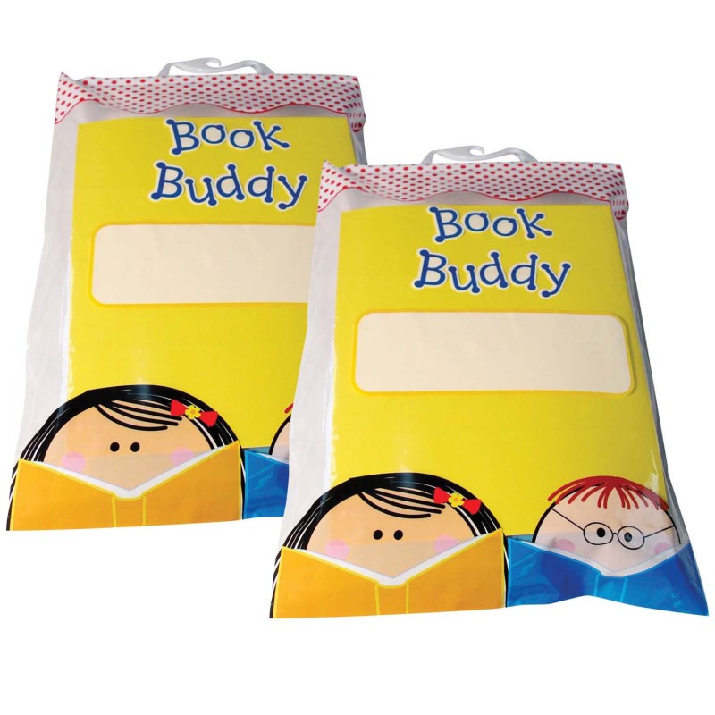 CREATIVE TEACHING PRESS - Book Buddy Bags, 11" x 16", 5 Per Pack, 2 Packs