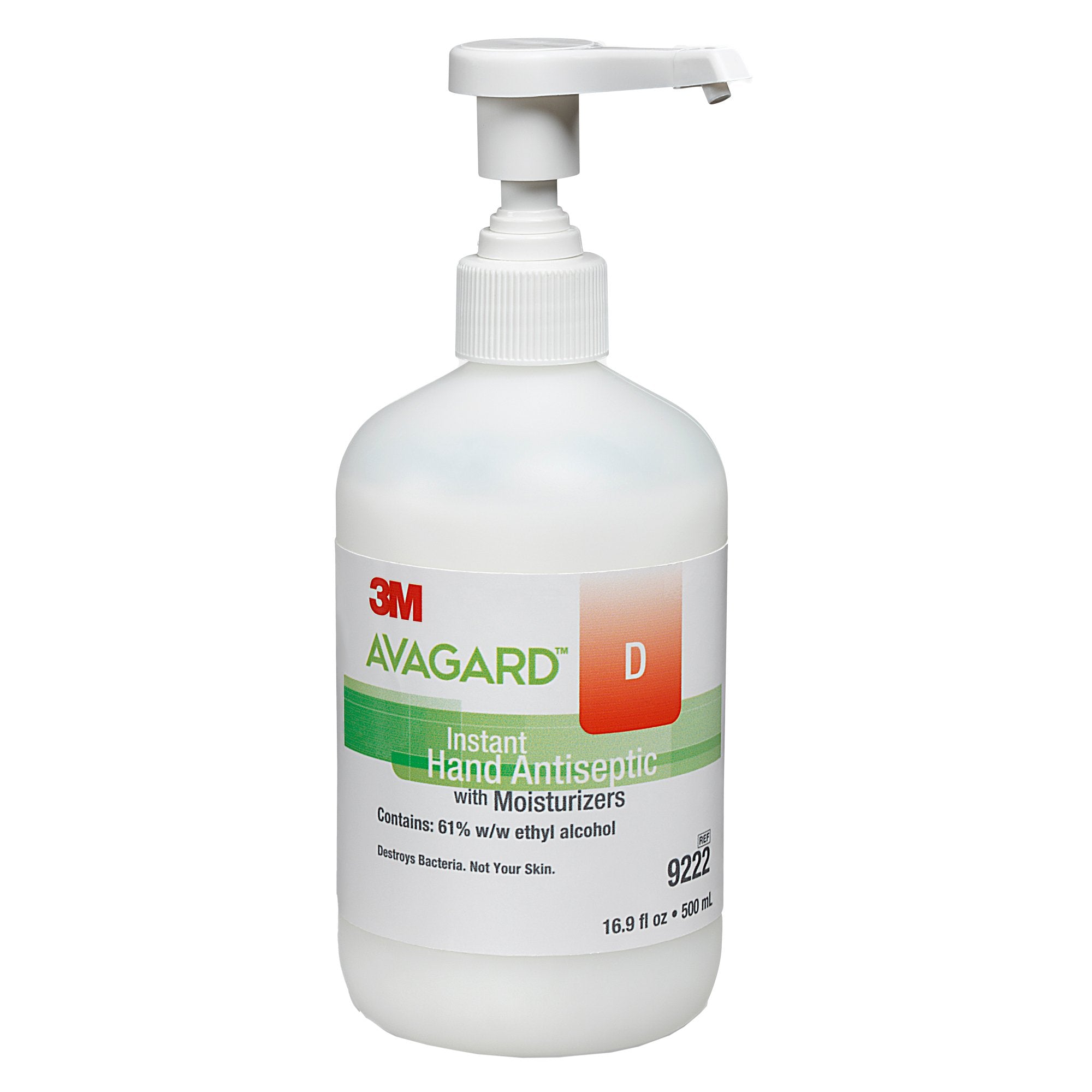 Solventum Corporation - Hand Sanitizer 3M™ Avagard™ D 16 oz. Ethyl Alcohol Gel Pump Bottle [1/EA]