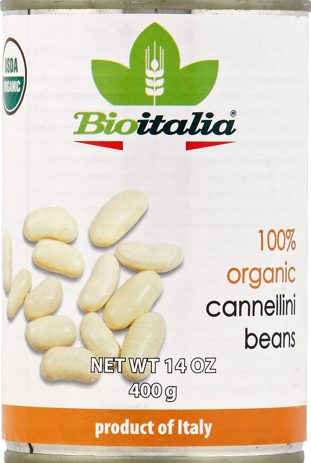 Bioitalia Cannellini Beans 14 oz - Case of 12