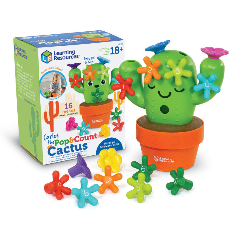 LEARNING RESOURCES - Carlos the Pop & Count Cactus