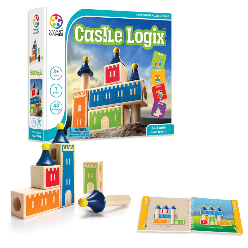 SMARTGAMES - Castle Logix - Preschool Puzzle Game