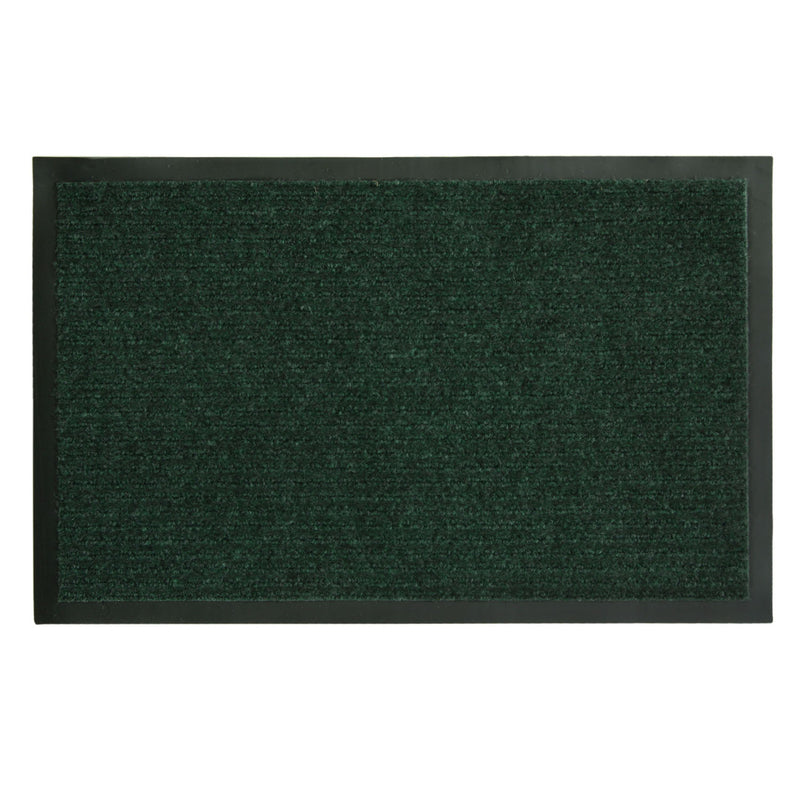 SPORTS LICENSING SOLUTIONS - Sports Licensing Solutions 28 in. L X 18 in. W Green Ribbed Polypropylene Door Mat