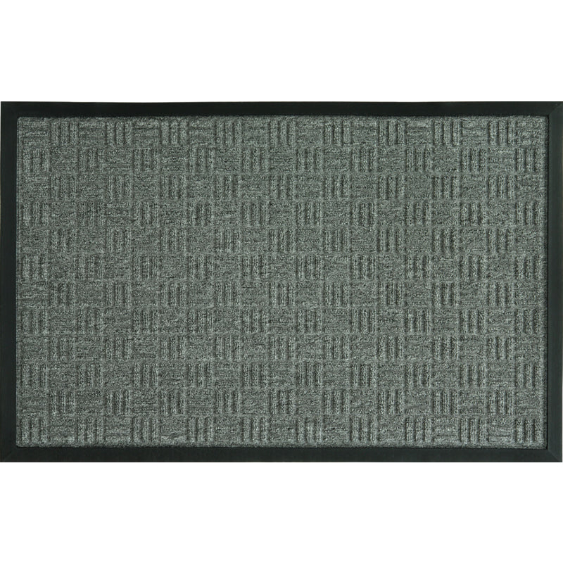 SPORTS LICENSING SOLUTIONS - Sports Licensing Solutions 30 in. L X 18 in. W Gray Parquet Olefin Floor Mat