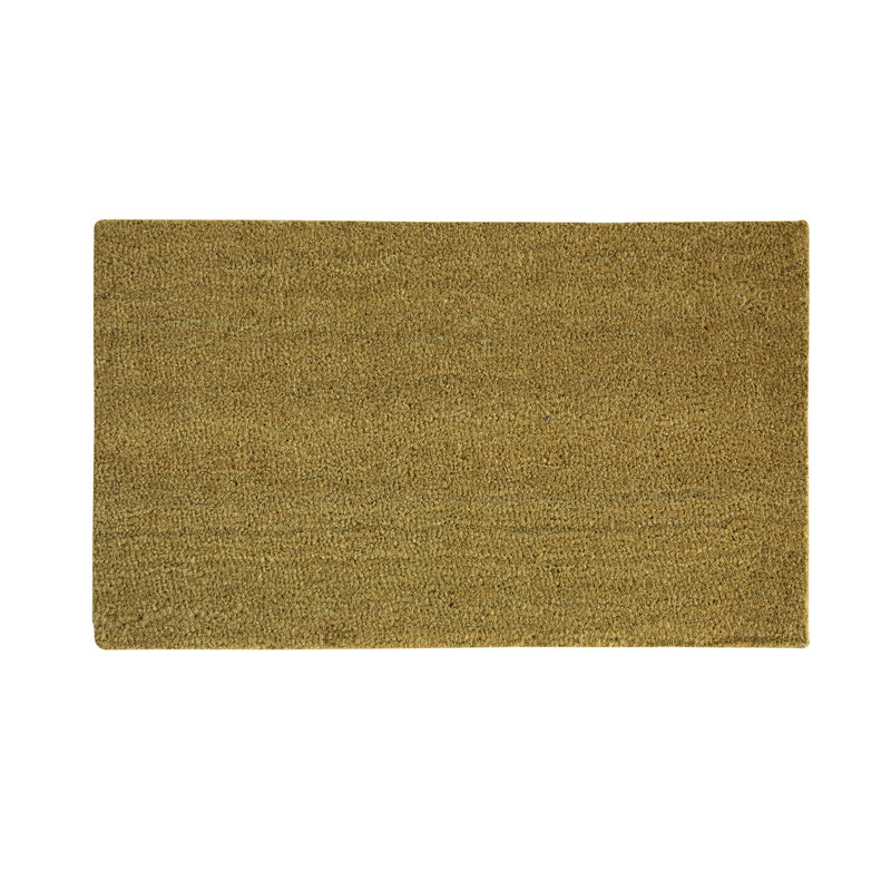 SPORTS LICENSING SOLUTIONS - Sports Licensing Solutions 30 in. L X 18 in. W Tan Blank Coir Door Mat