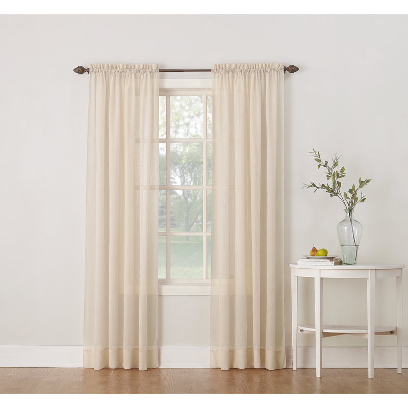 NO918 - No918 Reno Beige Curtain 102 in. W X 84 in. L