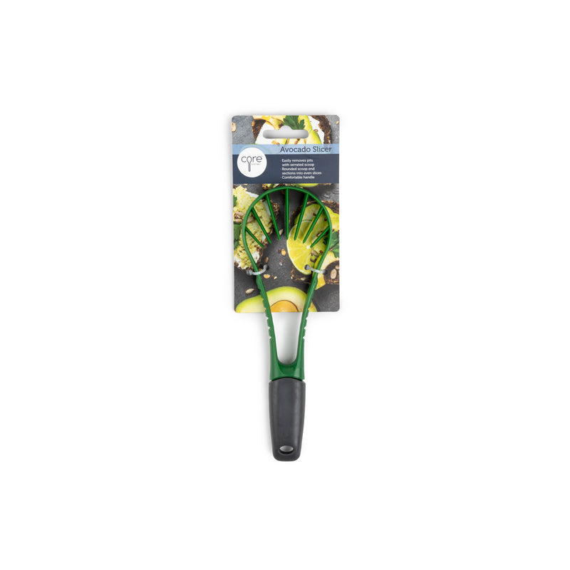 CORE KITCHEN - Core Kitchen Black/Green Polypropylene/TPR Avocado Slicer L-8 W-2.40 H-0.56