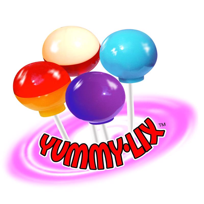 YUMMY LIX - Yummy Lix Assorted Lollipop Display Refill - Case of 80