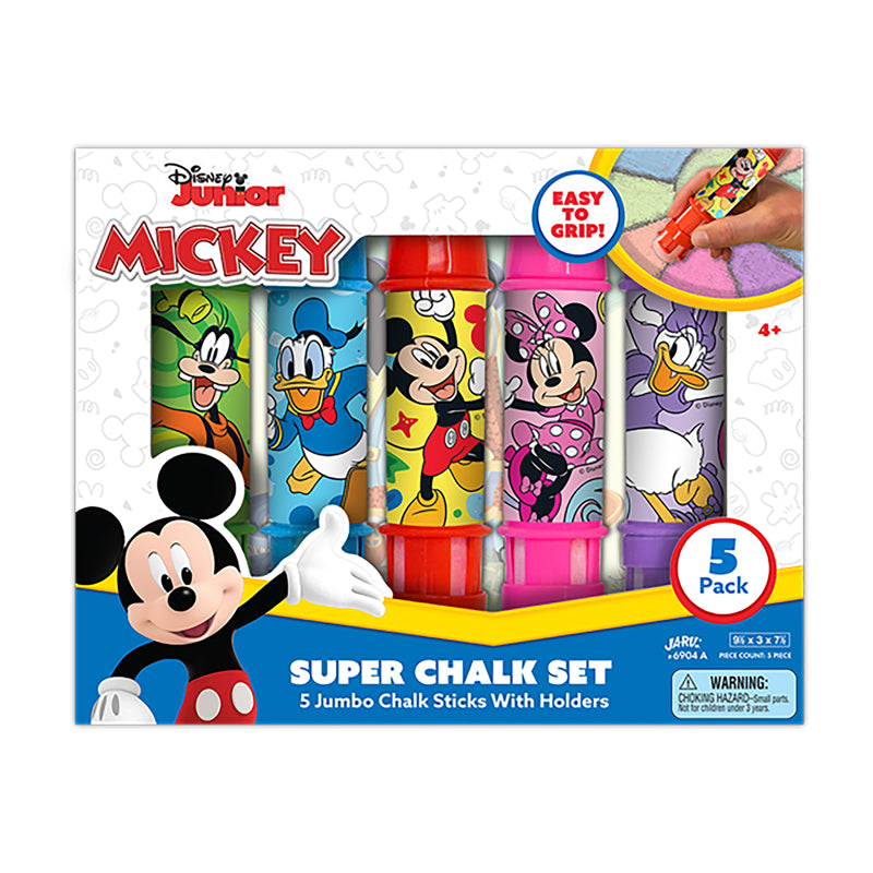 DISNEY AND MARVEL - Disney and Marvel Sidewalk Chalk Set 5 pc - Case of 6