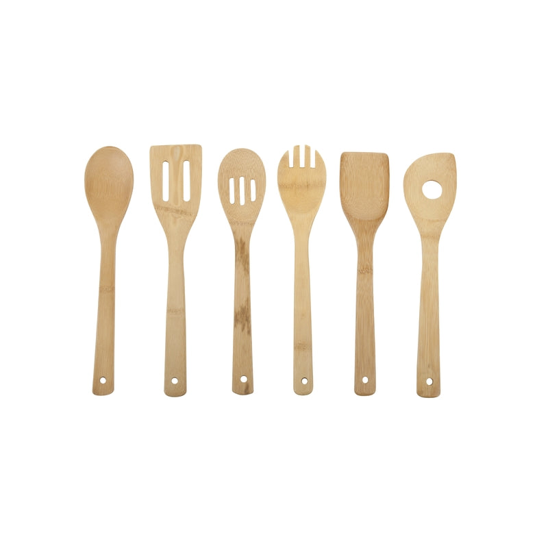 CORE KITCHEN - Core Kitchen Natural Bamboo Utensil Set L-15.35 W-4.37 H-2.48