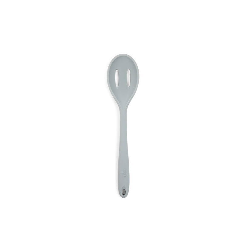 CORE KITCHEN - Core Kitchen Gray Silicone Slotted Serving Spoon L-10.83 W-2.36 H-0.79
