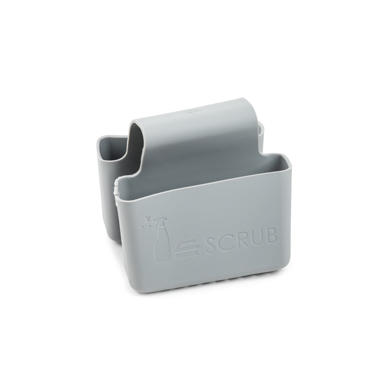 CORE KITCHEN - Core Kitchen 5.12 in. L X 4.37 in. W X 4.67 in. H Silicone Sink Saddle Caddy