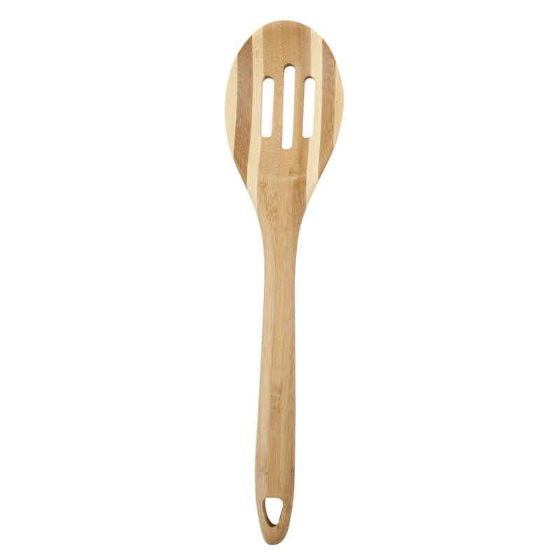 CORE KITCHEN - Core Kitchen Pro Chef Beige Bamboo Slotted Spoon